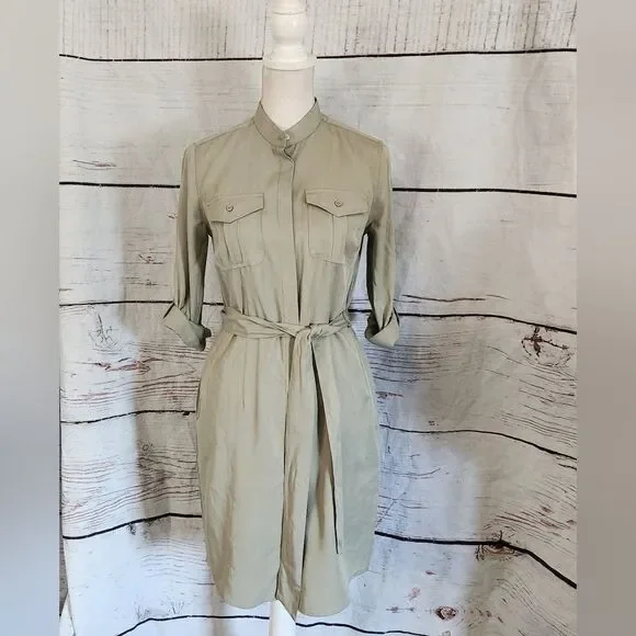 Untuckit Olivia Shirt Dress Size 0 - Picture 2 of 7